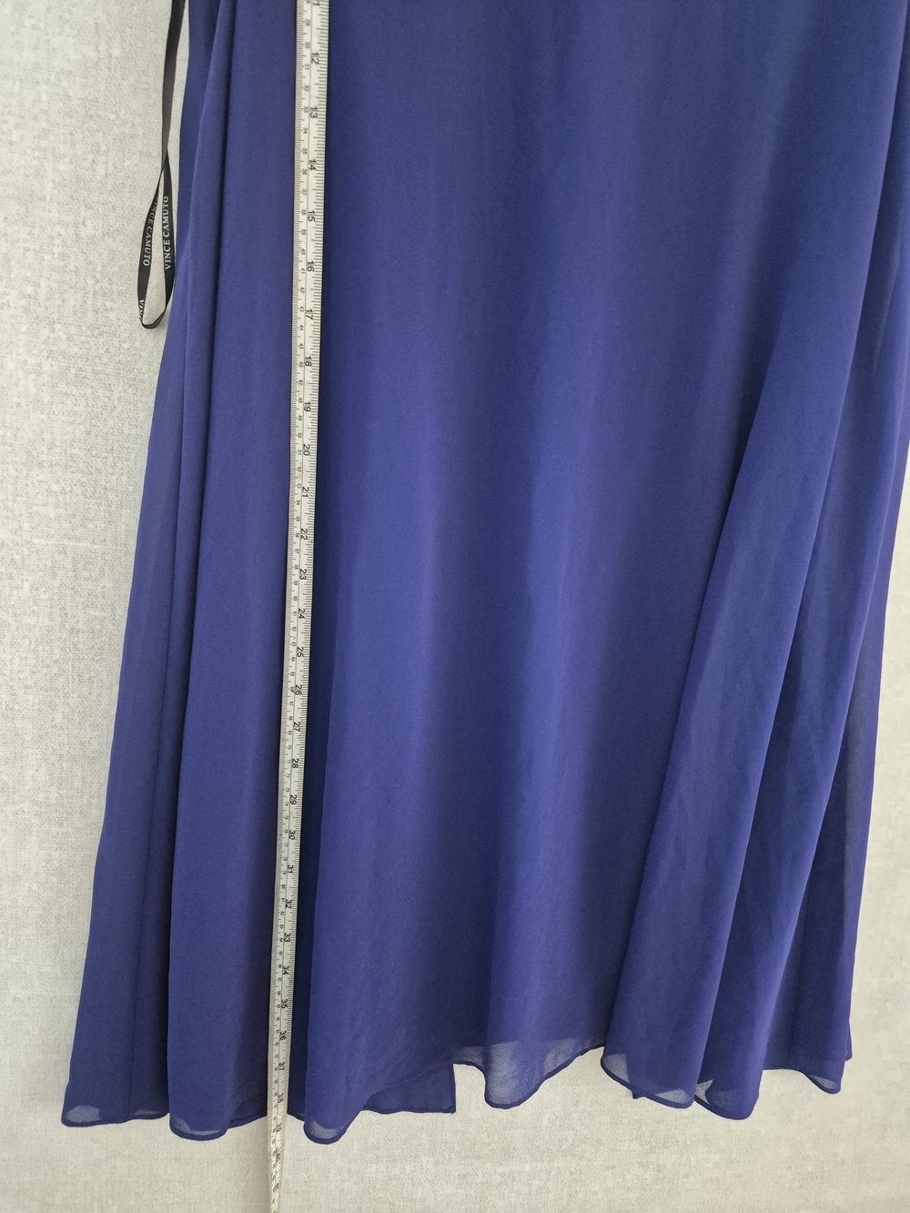 Vince Camuto Navy Sleeveless Midi Shift Dress (SKU0257) - Picture 3 of 14